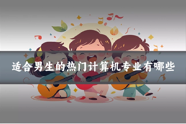 适合男生的热门计算机专业有哪些