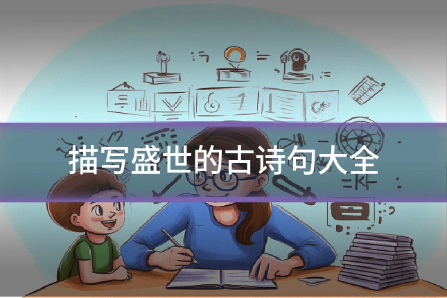 描写盛世的古诗句大全