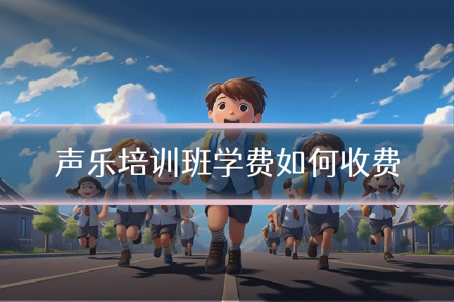 声乐培训班学费如何收费