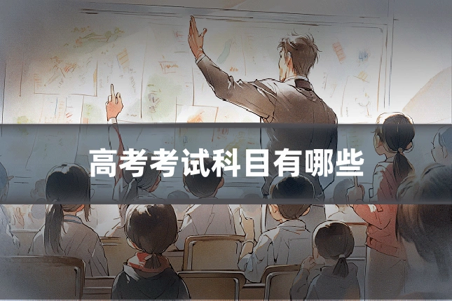 高考考试科目有哪些