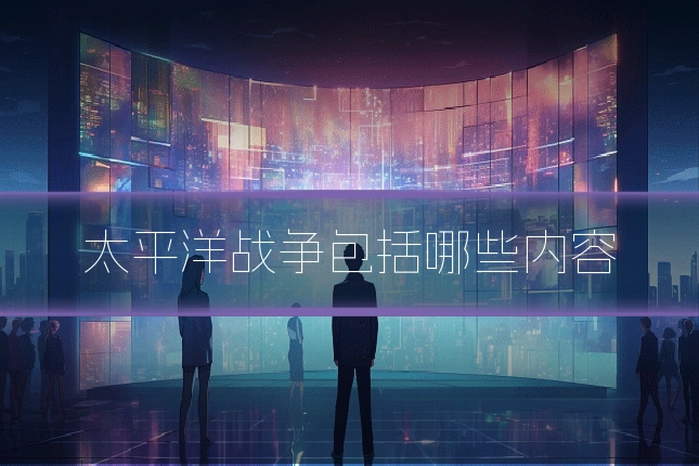 太平洋战争包括哪些内容