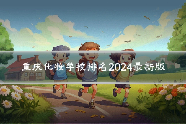 重庆化妆学校排名2024最新版