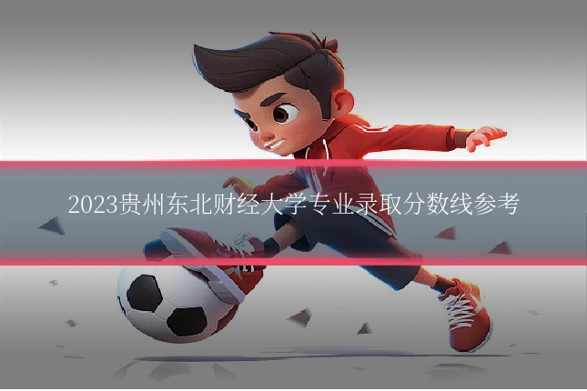 2023贵州东北财经大学专业录取分数线参考