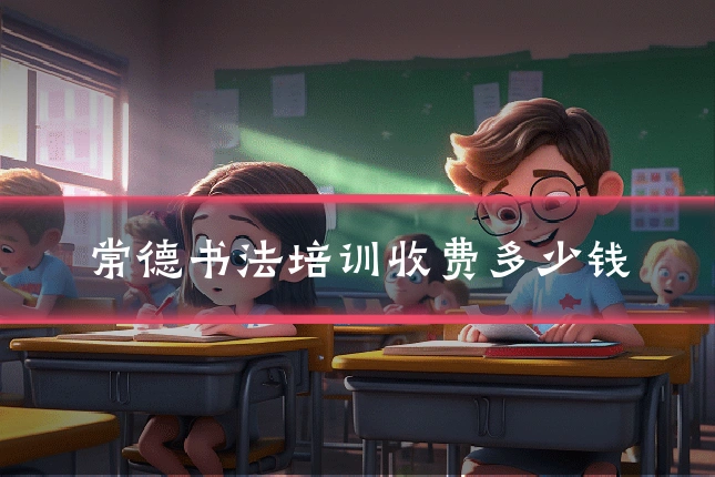 常德书法培训收费多少钱