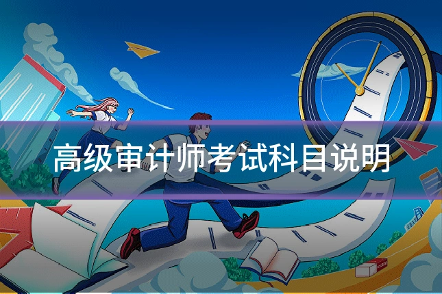 高级审计师考试科目说明