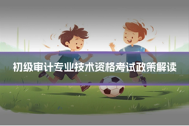 初级审计专业技术资格考试政策解读
