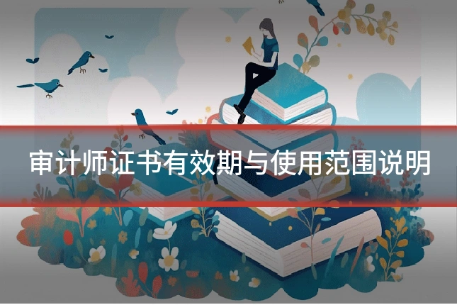 审计师证书有效期与使用范围说明