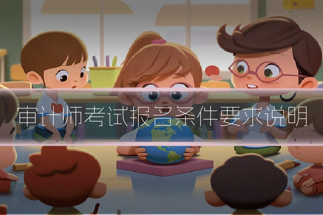 审计师考试报名条件要求说明
