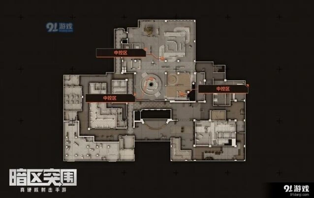 暗区突围电视台撤离点详解