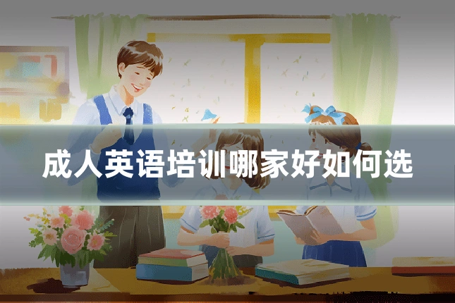 成人英语培训哪家好如何选