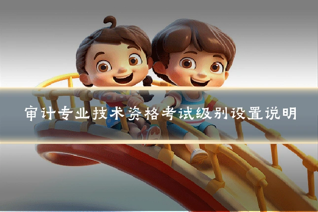 审计专业技术资格考试级别设置说明
