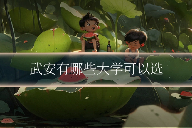 武安有哪些大学可以选