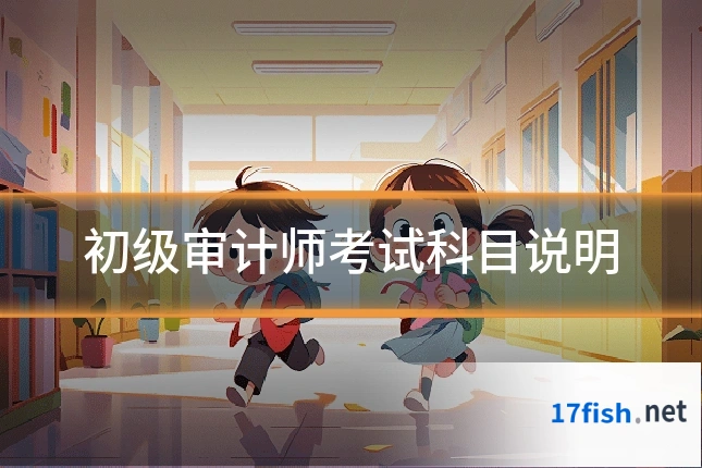 初级审计师考试科目说明