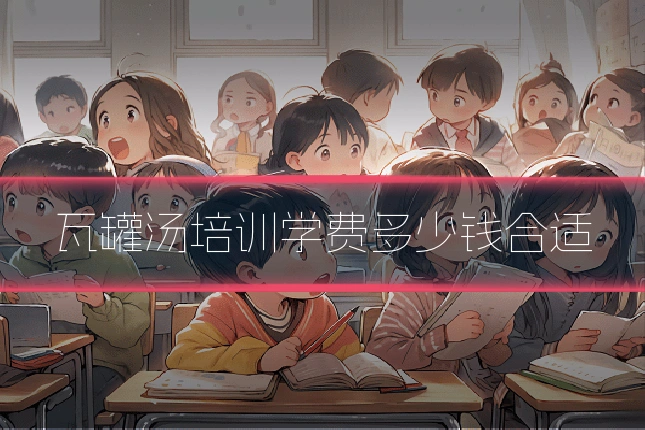 瓦罐汤培训学费多少钱合适