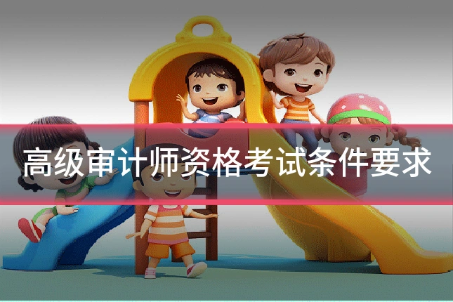 高级审计师资格考试条件要求