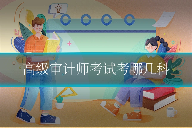 高级审计师考试考哪几科