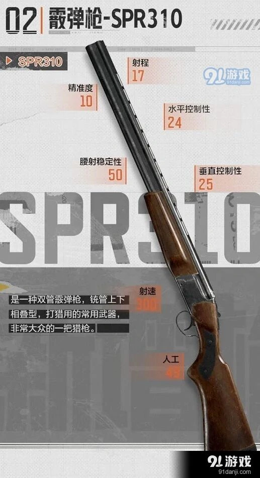 暗区突围SPR310近战爆发武器攻略