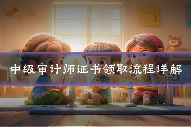 中级审计师证书领取流程详解