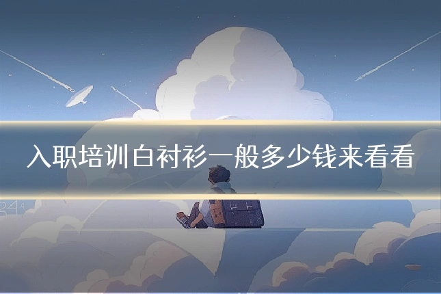 入职培训白衬衫一般多少钱来看看