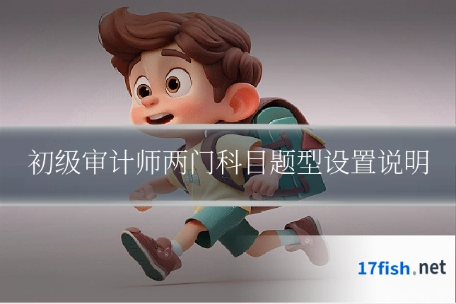 初级审计师两门科目题型设置说明