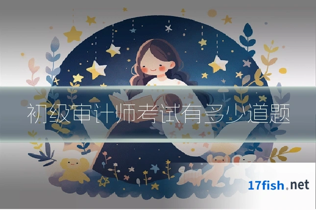 初级审计师考试有多少道题