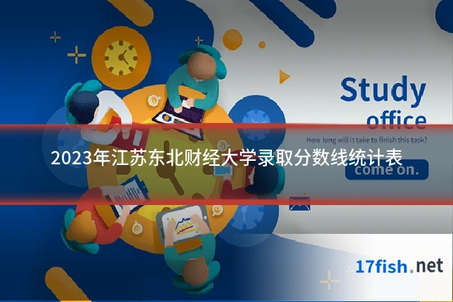 2023年江苏东北财经大学录取分数线统计表