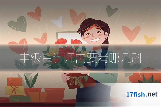 中级审计师需要考哪几科