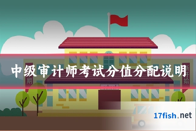 中级审计师考试分值分配说明