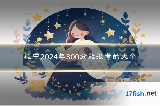 辽宁2024年300分能报考的大学