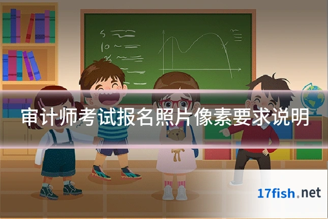 审计师考试报名照片像素要求说明
