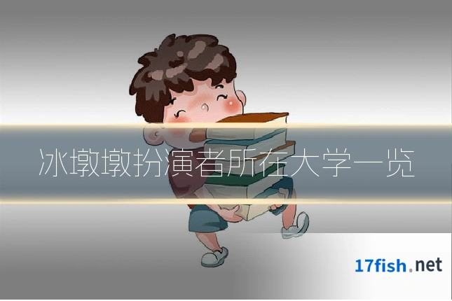 冰墩墩扮演者所在大学一览