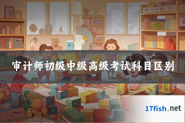 审计师初级中级高级考试科目区别