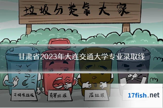 甘肃省2023年大连交通大学专业录取线