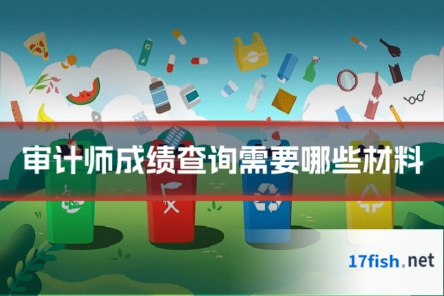 审计师成绩查询需要哪些材料