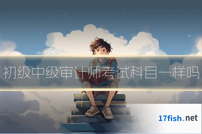初级中级审计师考试科目一样吗