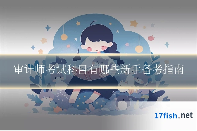 审计师考试科目有哪些新手备考指南