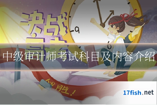 中级审计师考试科目及内容介绍