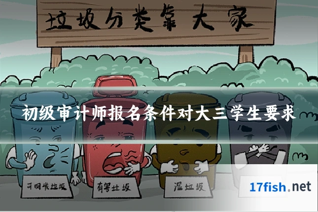 初级审计师报名条件对大三学生要求