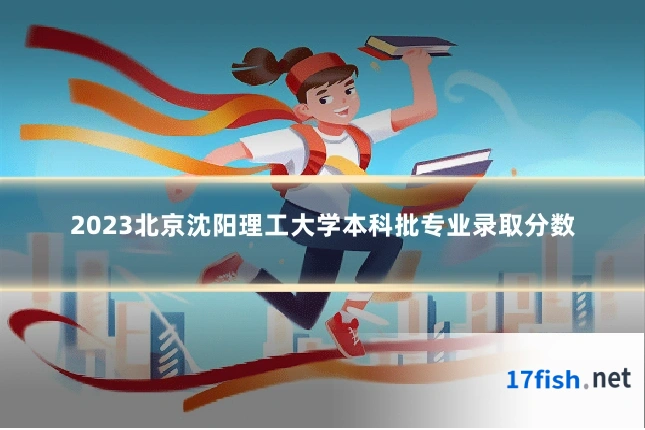 2023北京沈阳理工大学本科批专业录取分数