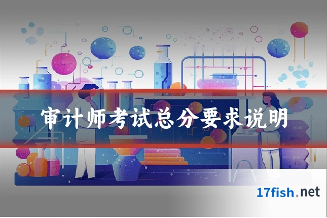 审计师考试总分要求说明