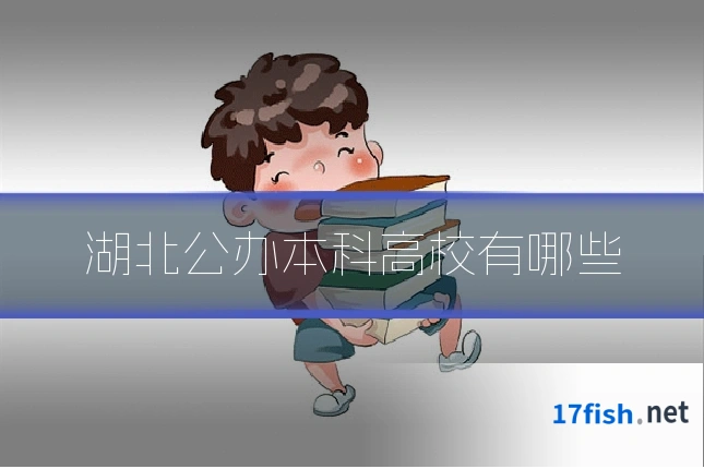 湖北公办本科高校有哪些