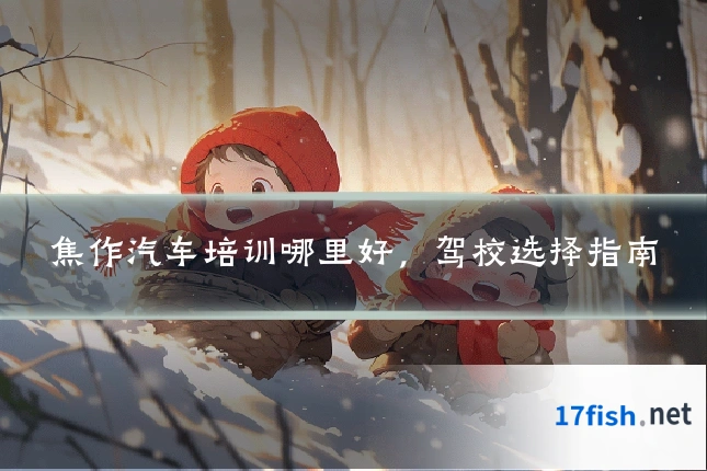 焦作汽车培训哪里好，驾校选择指南