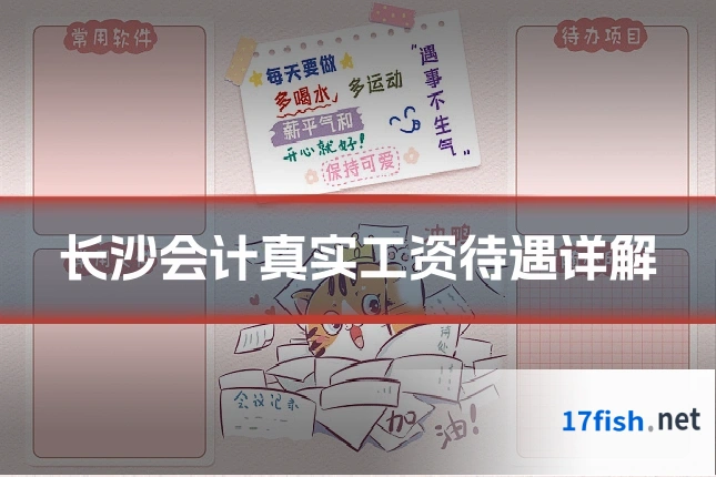 长沙会计真实工资待遇详解
