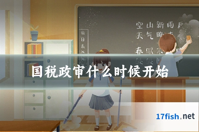 国税政审什么时候开始