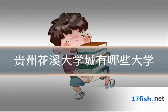 贵州花溪大学城有哪些大学