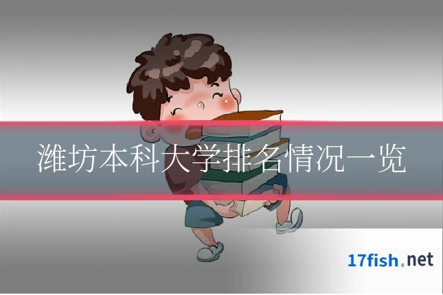 潍坊本科大学排名情况一览