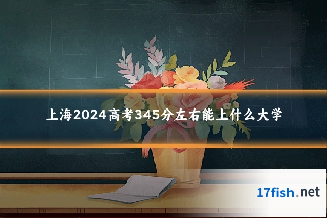 上海2024高考345分左右能上什么大学