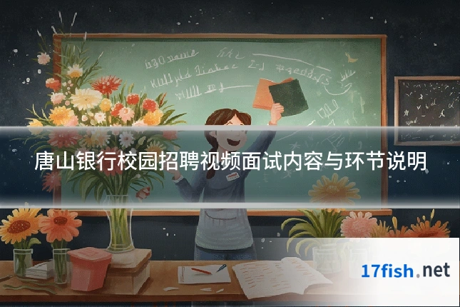 唐山银行校园招聘视频面试内容与环节说明