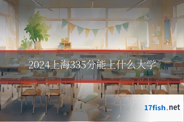 2024上海335分能上什么大学