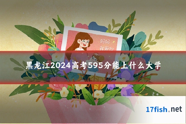 黑龙江2024高考595分能上什么大学
